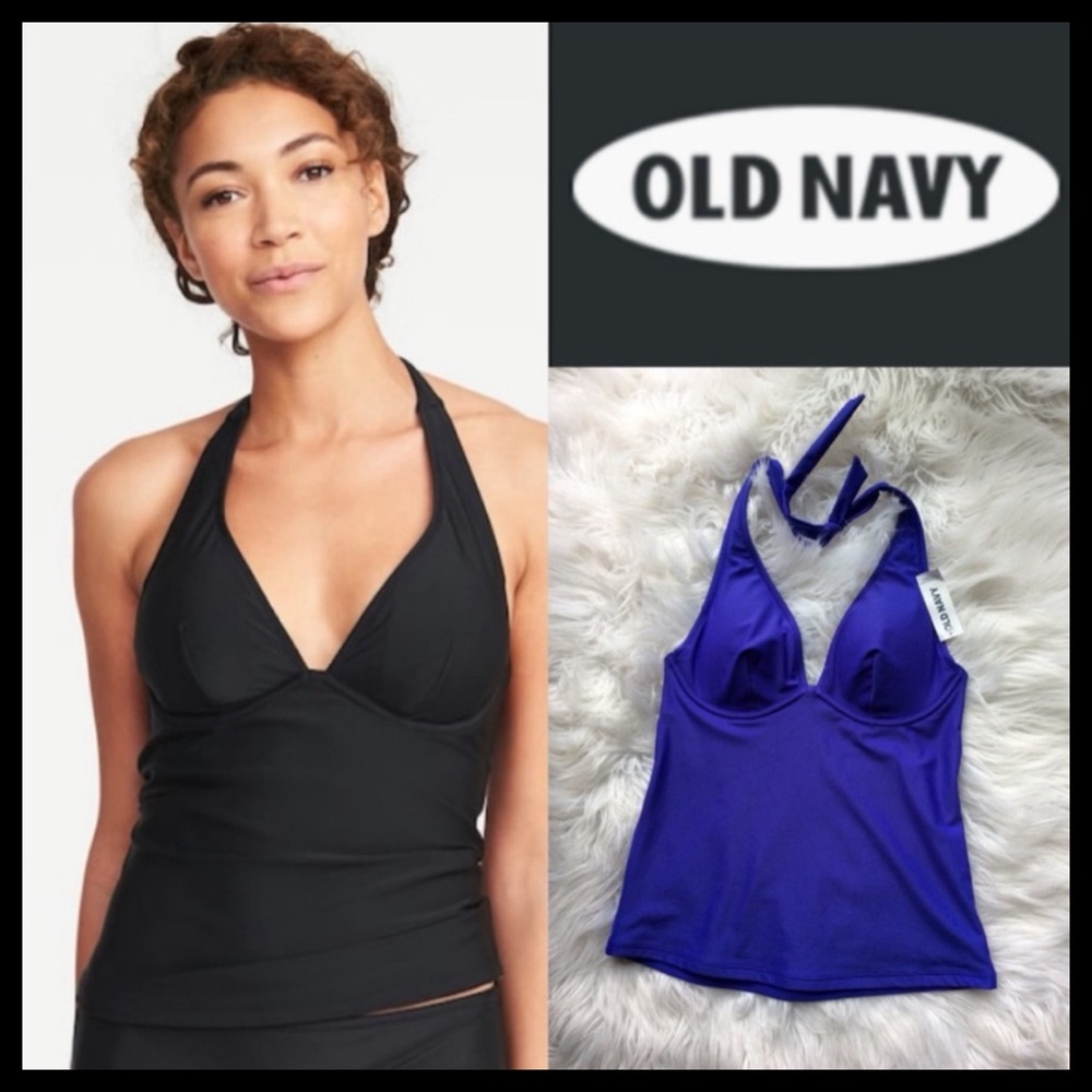 BNWT Old Navy Halter Tankini Top